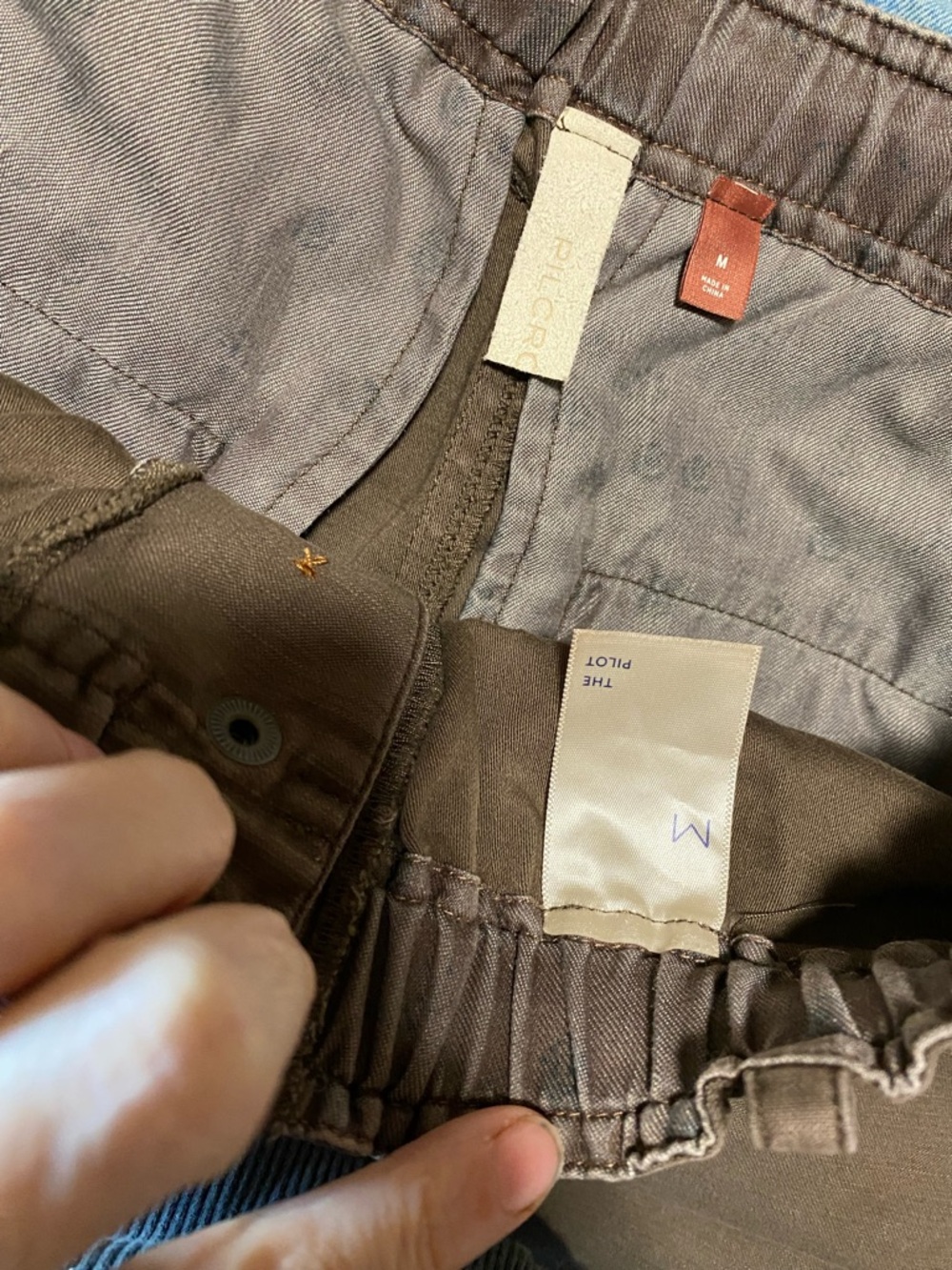 Pilcro The Pilot Wide Leg Drawstring Utility Pants - Picture 4 of 4